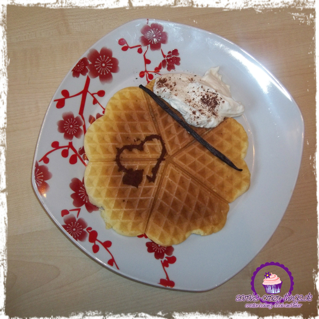 leckere Vanille-Waffeln