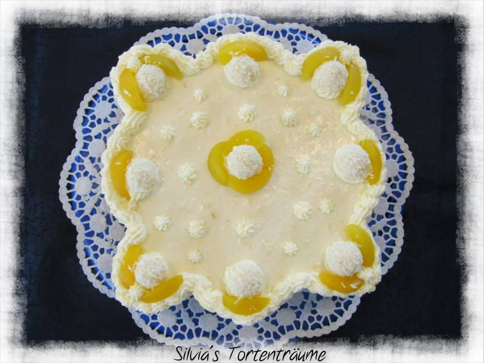 Raffaello-Torte Aprikosen mit Quark
